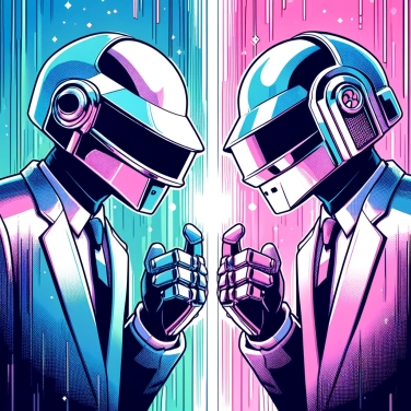 Explique por que os Daft Punk se separaram?